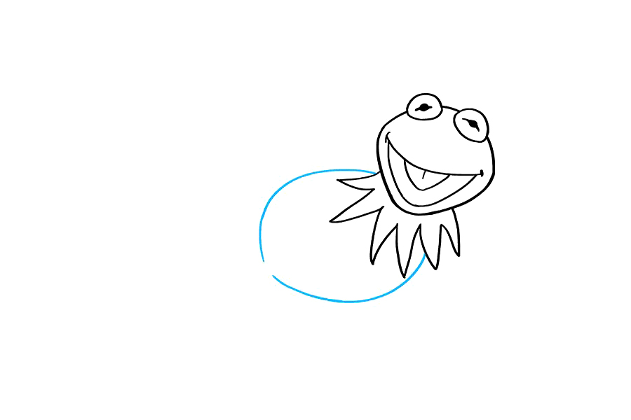 如何画青蛙克米特-图5