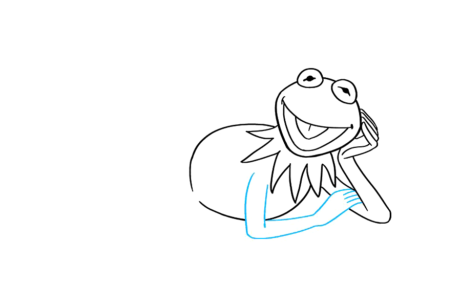 如何画青蛙克米特-图7