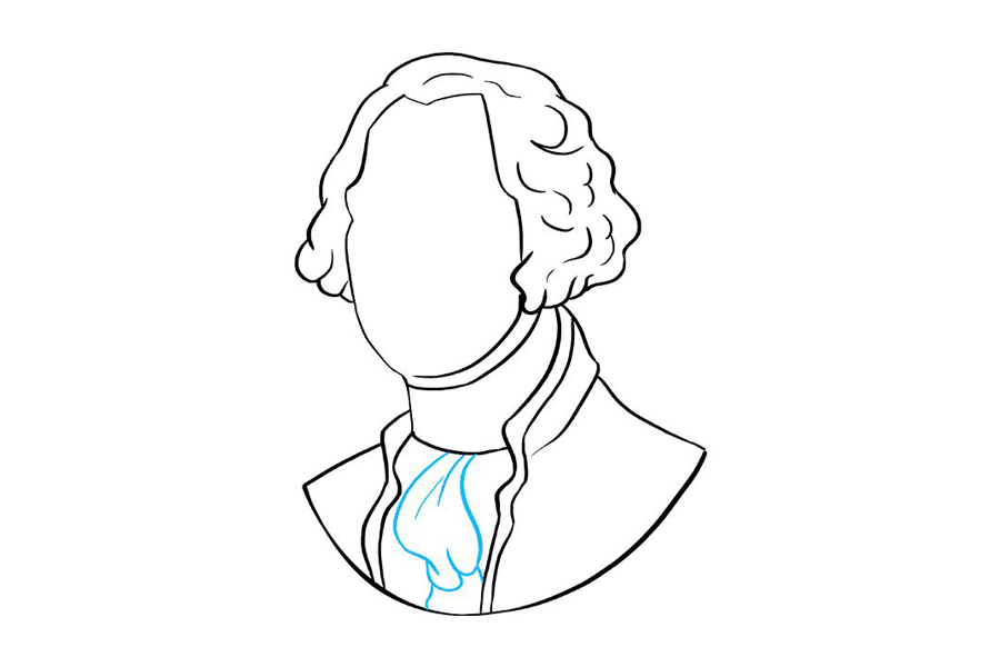 如何画乔治华盛顿-图6