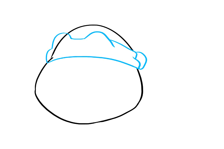 忍者神龟头部画法步骤-图3