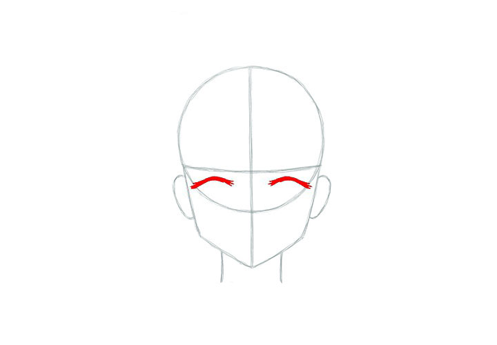 画短发女孩漫画-害怕表情的画法-图5