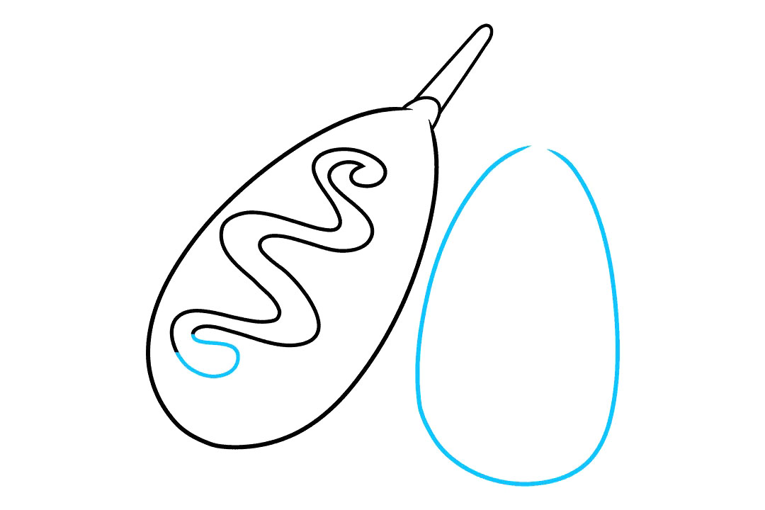 玉米狗怎么画-图5