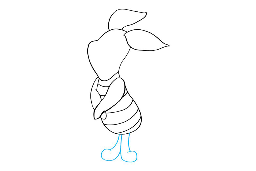 粉色小猪怎么画-图8