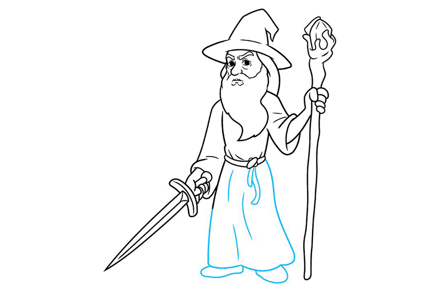 如何画甘道夫-图9