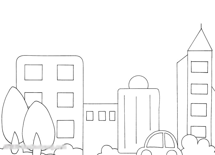 小学五年级文明城市我的家手抄报教程-图1