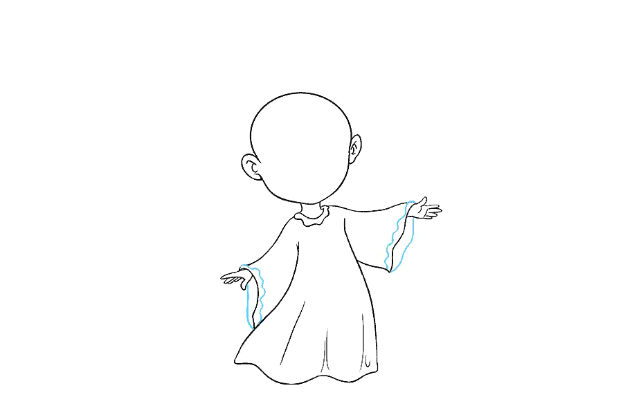 一步一步学画天使-图12