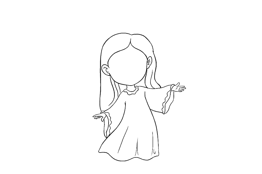 一步一步学画天使-图14