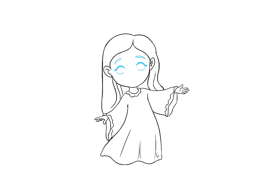 一步一步学画天使-图15