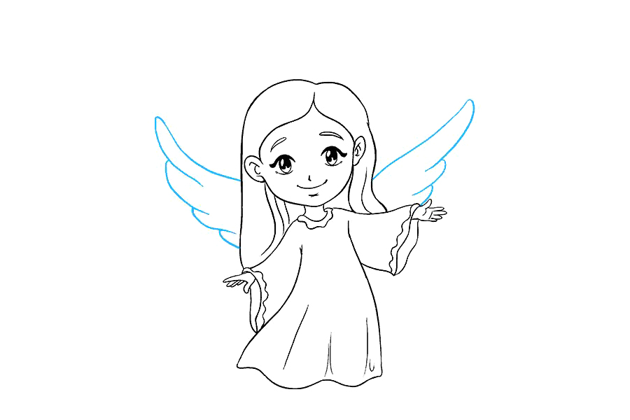一步一步学画天使-图17