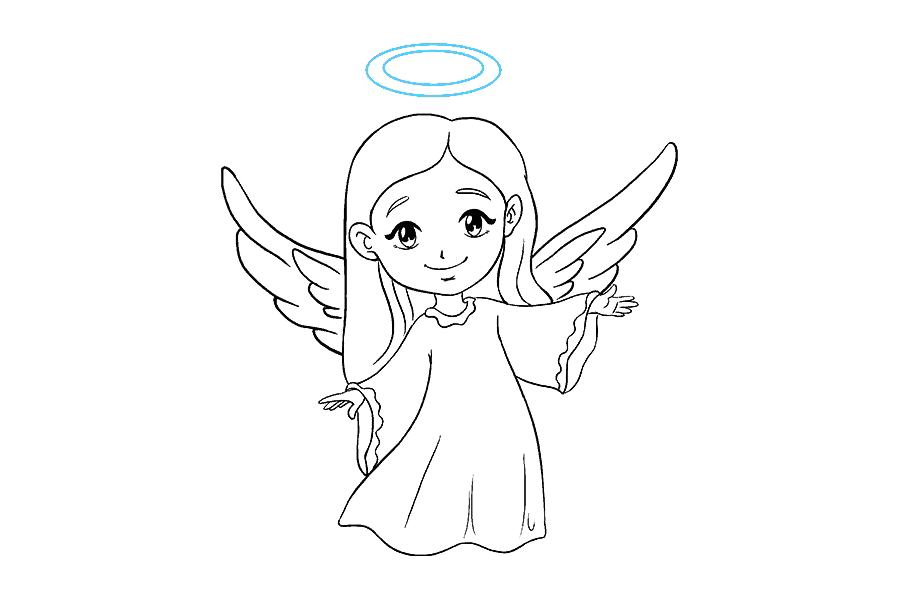 一步一步学画天使-图19