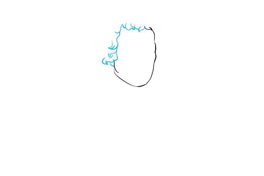 如何画美国第三人总统托马斯·杰斐逊-图2