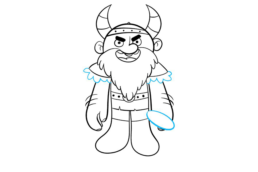 如何画维京人-图8