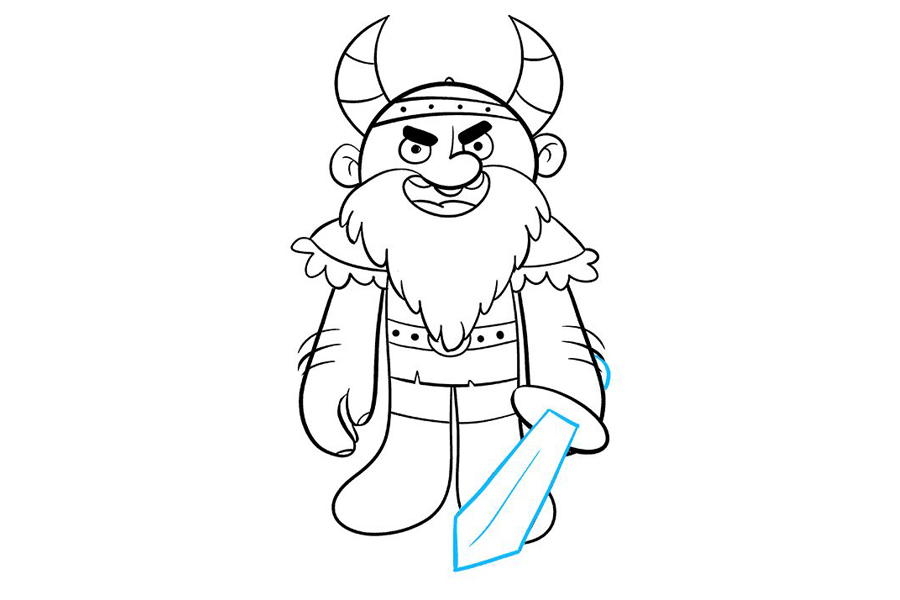 如何画维京人-图9