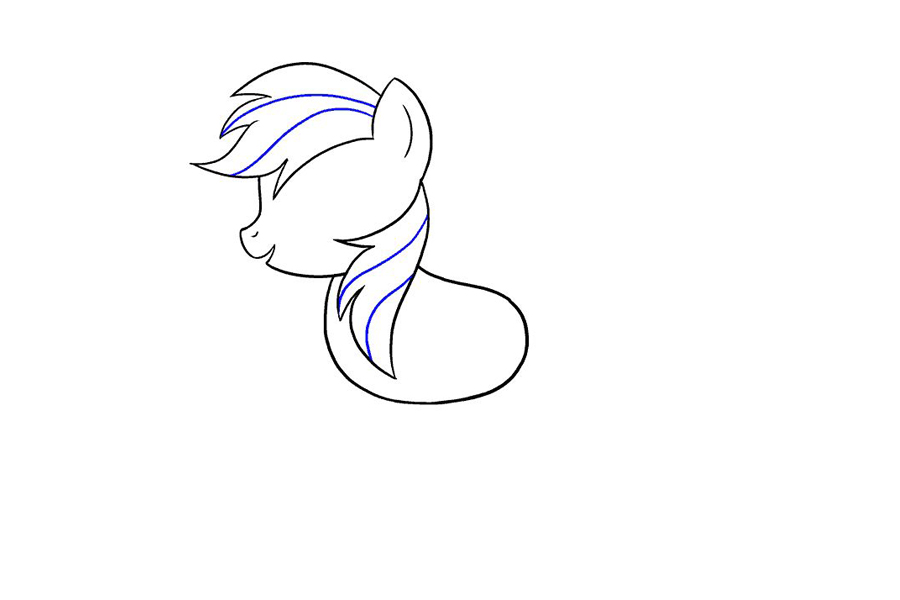 小马宝莉云宝黛西怎么画-图10