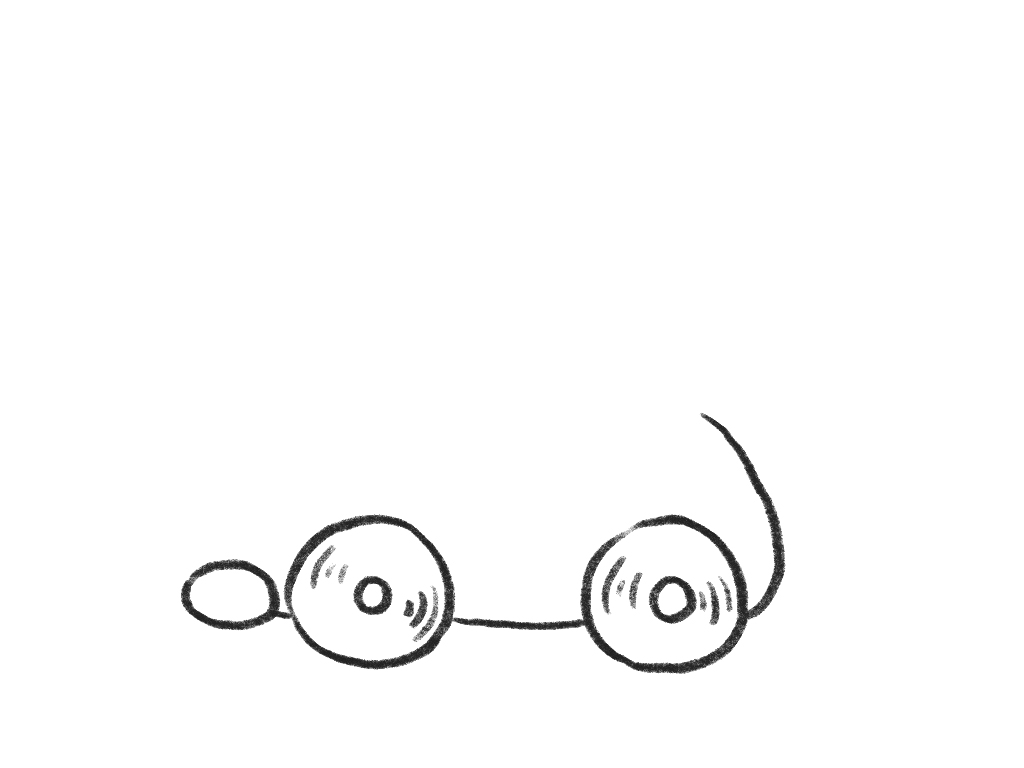 蜡笔小新开车简笔画画法步骤-图2