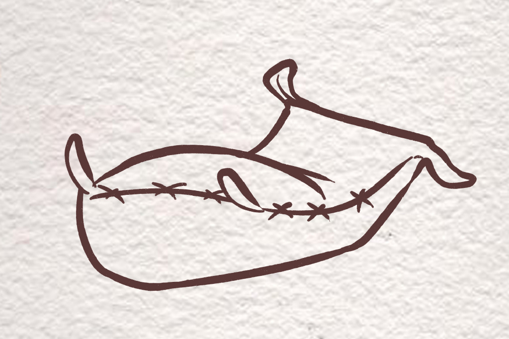 会武术的枕头简笔画图片-图4