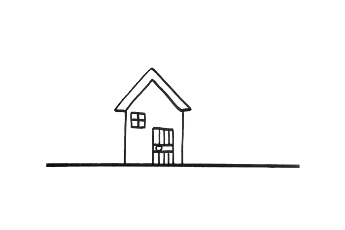 风车风景简笔画画法步骤-图2