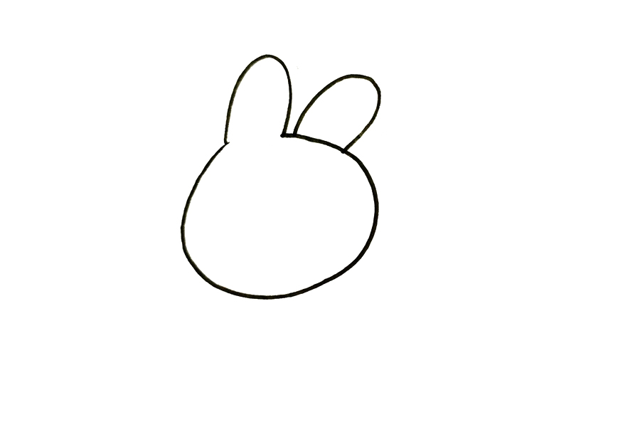 趴着的小兔子怎么画-图1