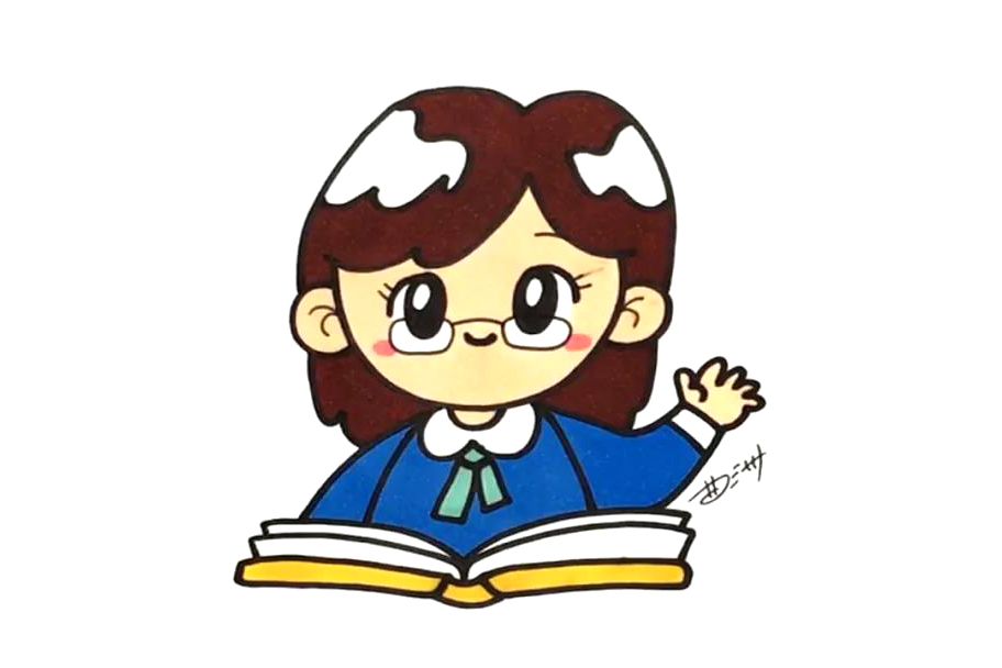 示意举手的老师怎么画