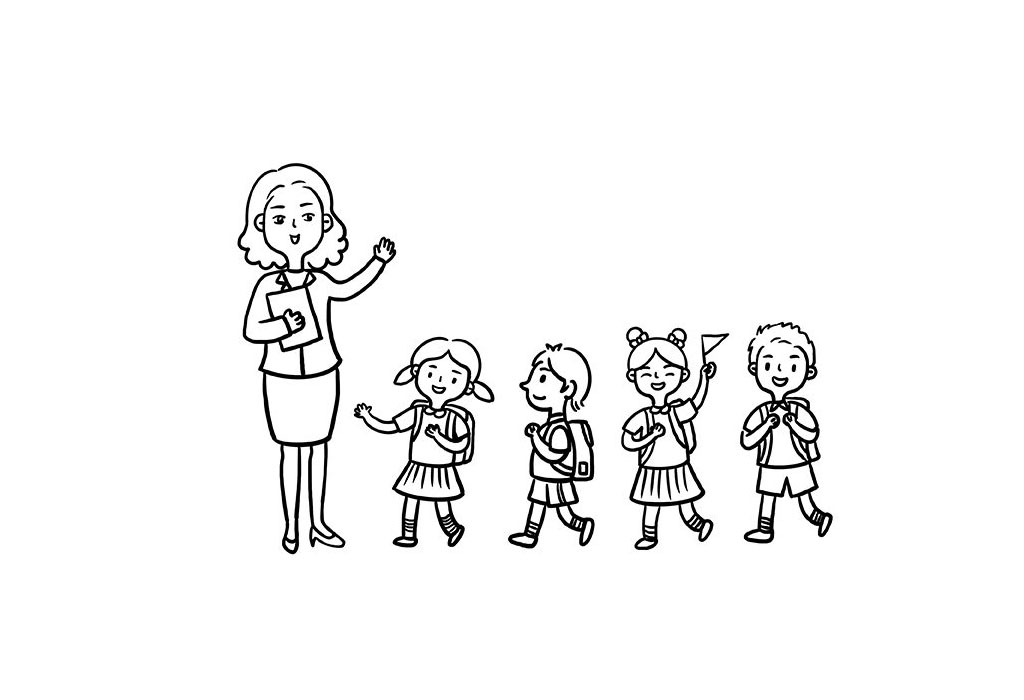 教师节快乐简笔画图片素材-图5