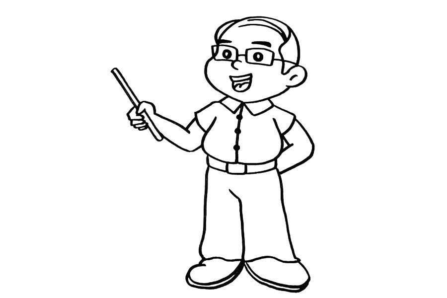 步骤6：画出手脚