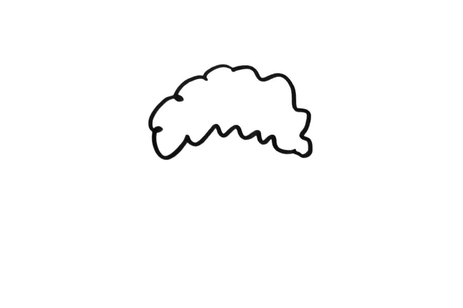 可爱天使宝宝怎么画-图1