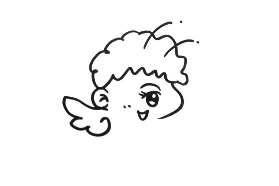 可爱天使宝宝怎么画-图3