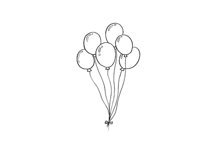 气球怎么画漂亮简单-图2