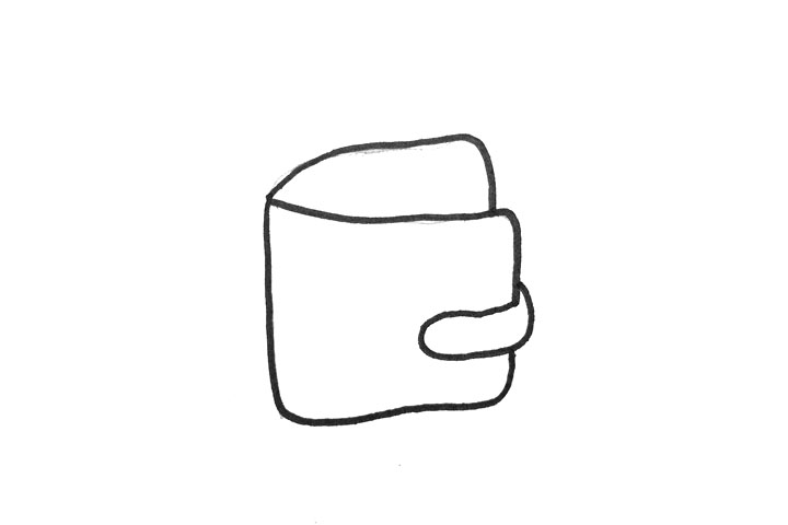 钱包简笔画怎么画-图1