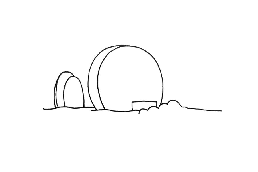 珠海日月贝简笔画画法步骤-图3