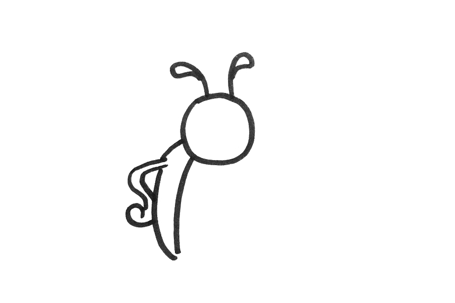 卡通屎壳郎怎么画-图1