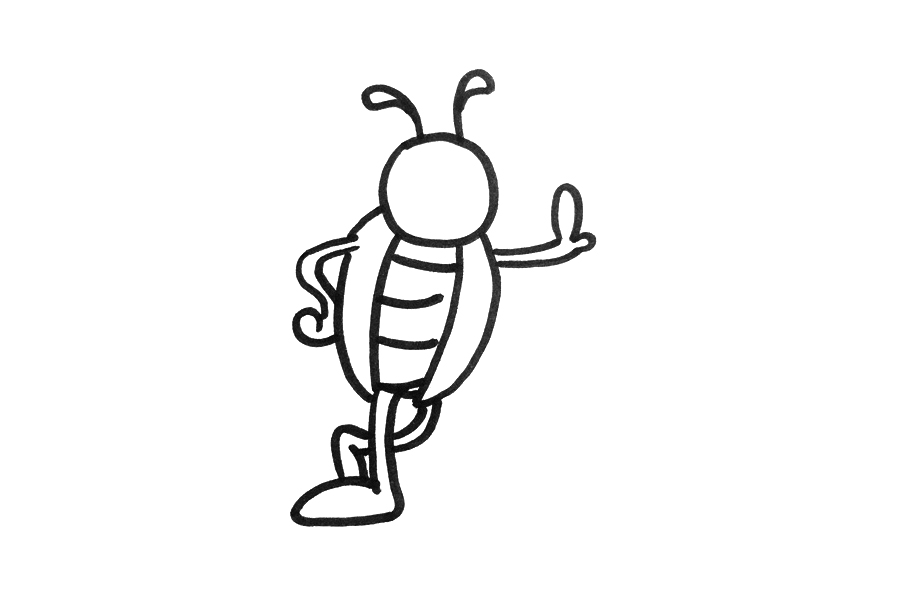 卡通屎壳郎怎么画-图3