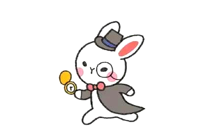 兔子先生怎么画