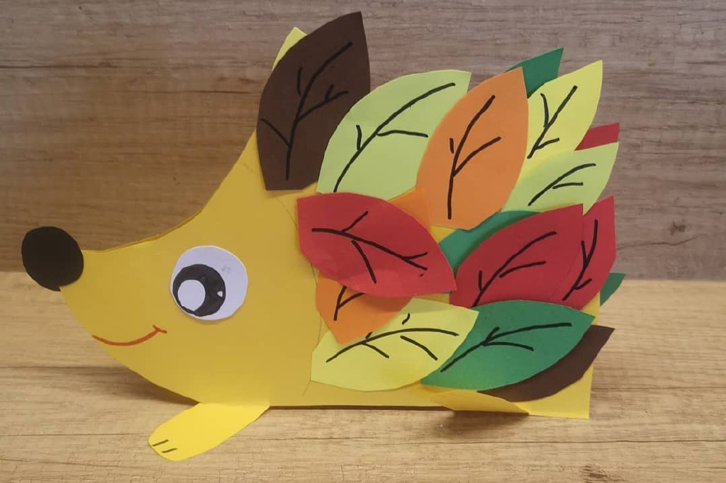 简单好学可爱的小刺猬手工