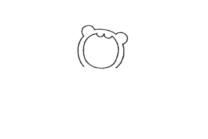 穿小熊睡衣的小男孩怎么画-图2