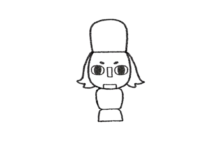 胡桃夹子士兵怎么画-图2