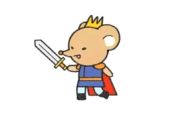 老鼠国王怎么画