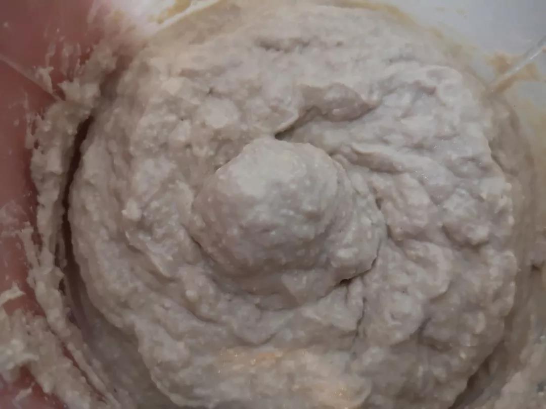 第8步：搅拌成泥状。