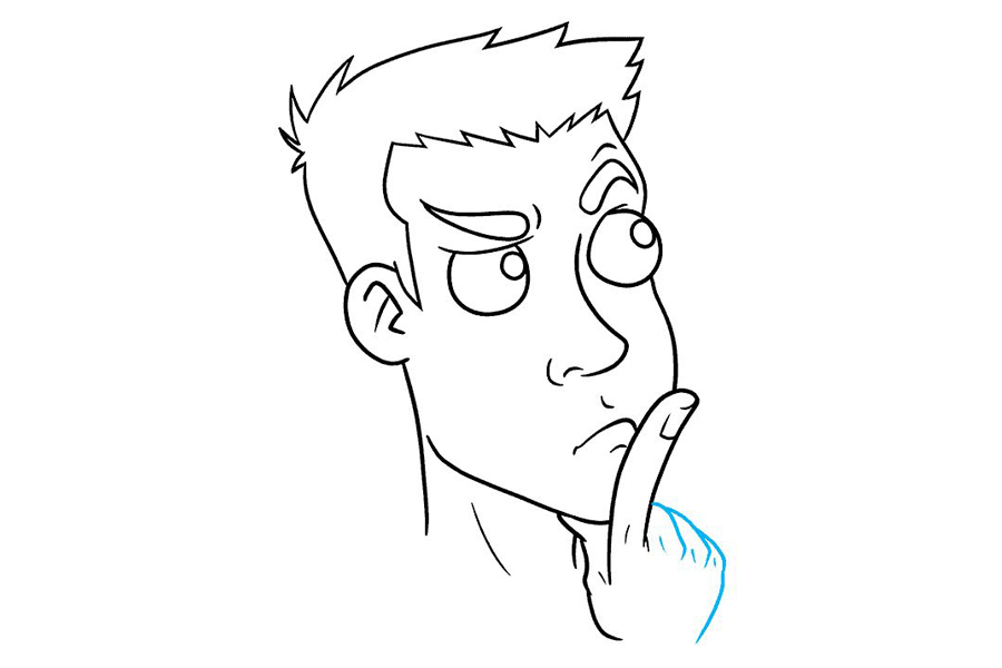 如何画一张思考的脸-图9