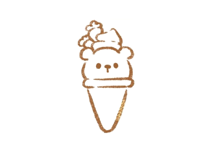 简单可爱的小熊草莓脆怎么画-图2