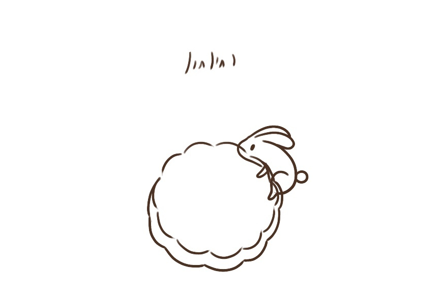 快乐中秋节简笔画画法步骤-图3