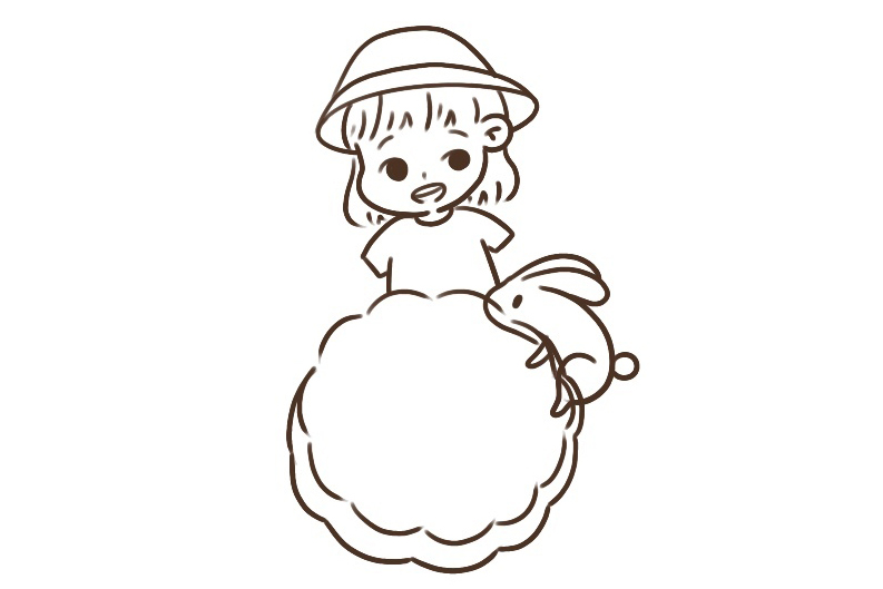 快乐中秋节简笔画画法步骤-图5