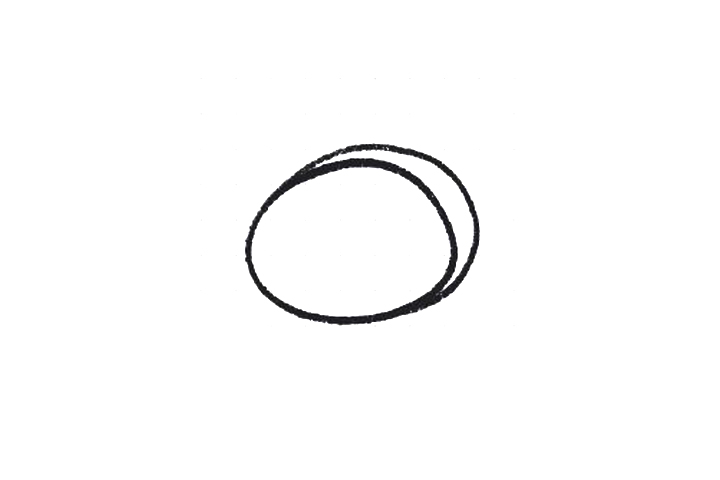 蔬菜简笔画大全 莲藕怎么画-图1