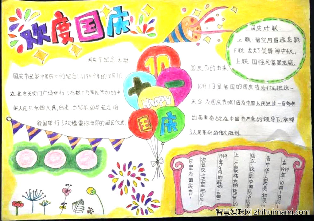 建党百年国庆快乐手抄报绘画-图4