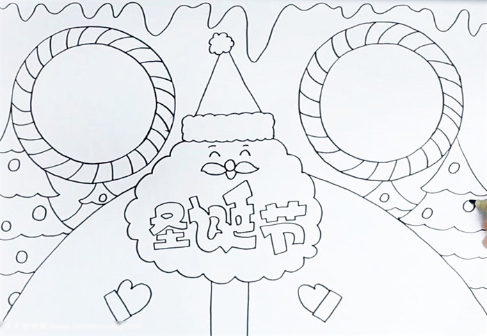 圣诞节宣传手抄报-图2