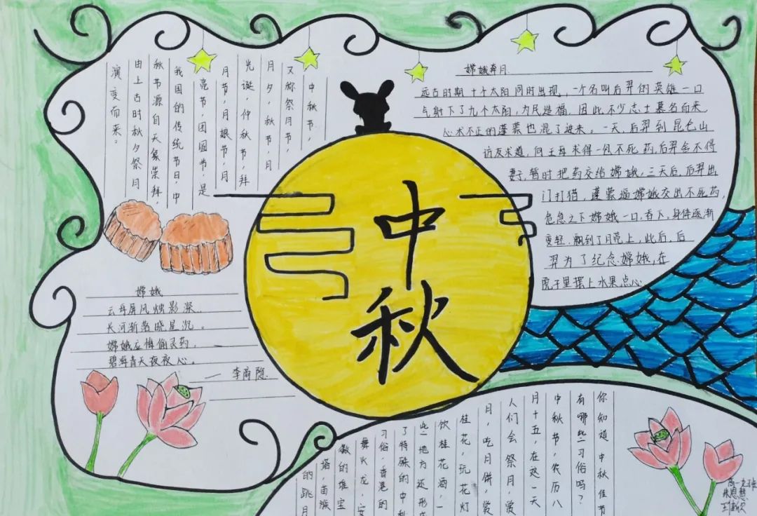 2021年中秋节手抄报图片及内容-图2