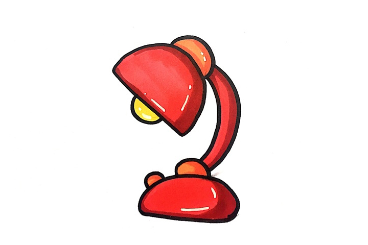 生活用品简笔画大全 台灯怎么画