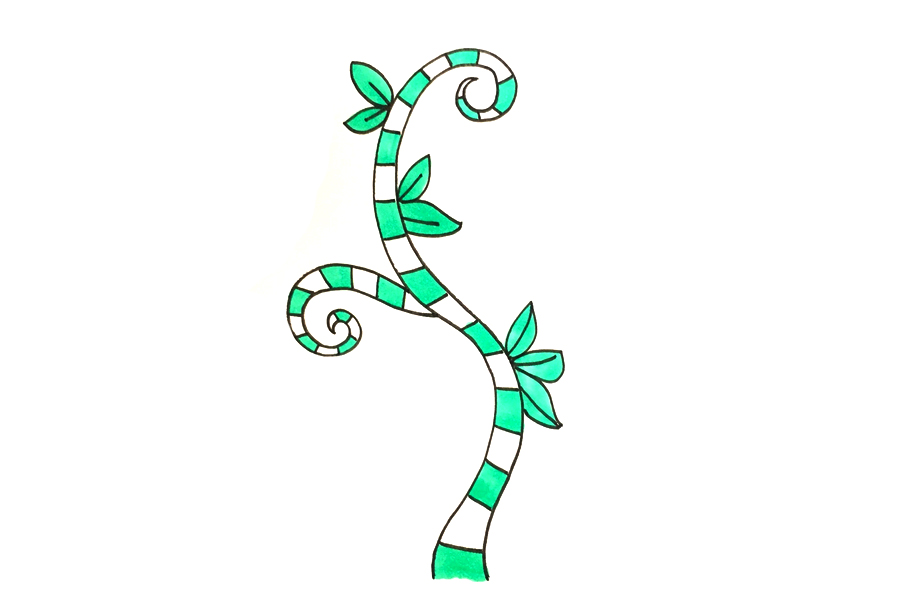 藤条怎么画-图4