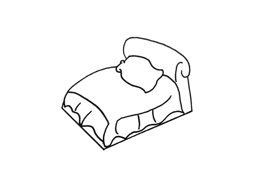 床怎么画简单好看-图3