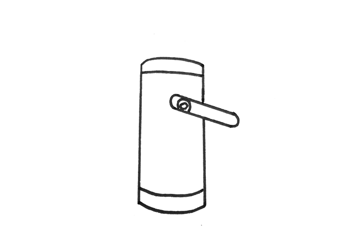 生活用品简笔画大全 热水瓶怎么画-图2